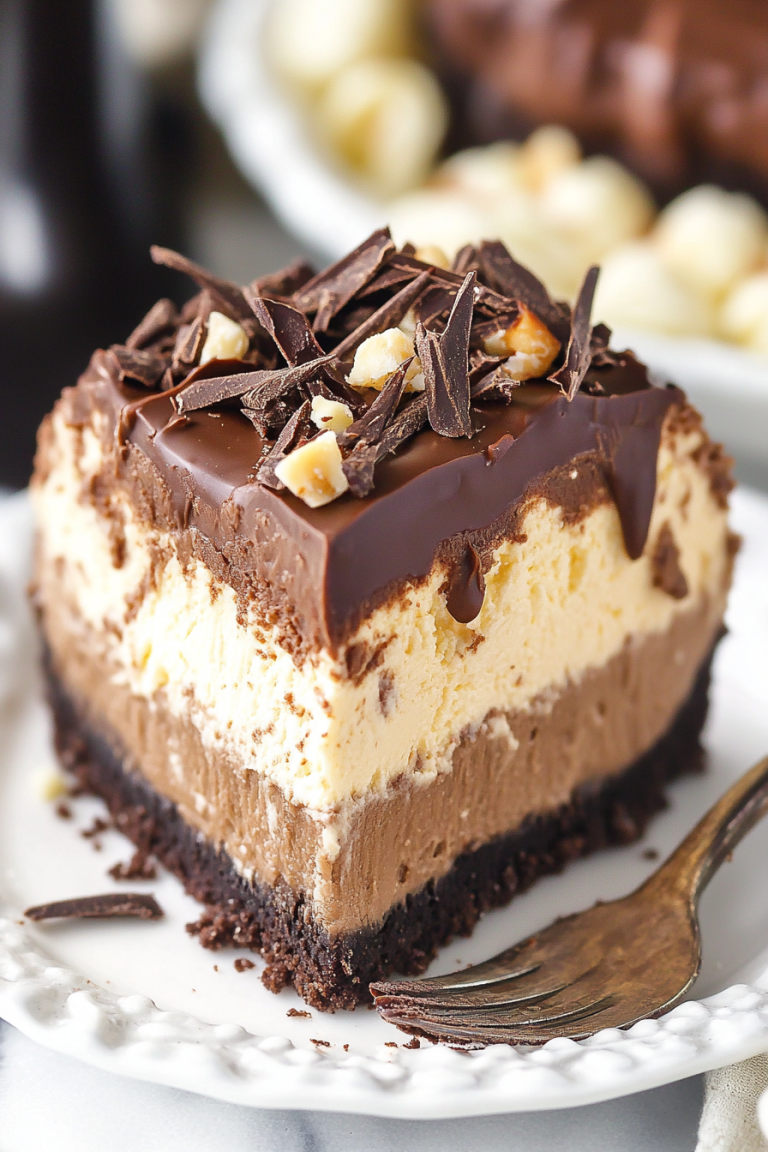 German Chocolate Cheesecake