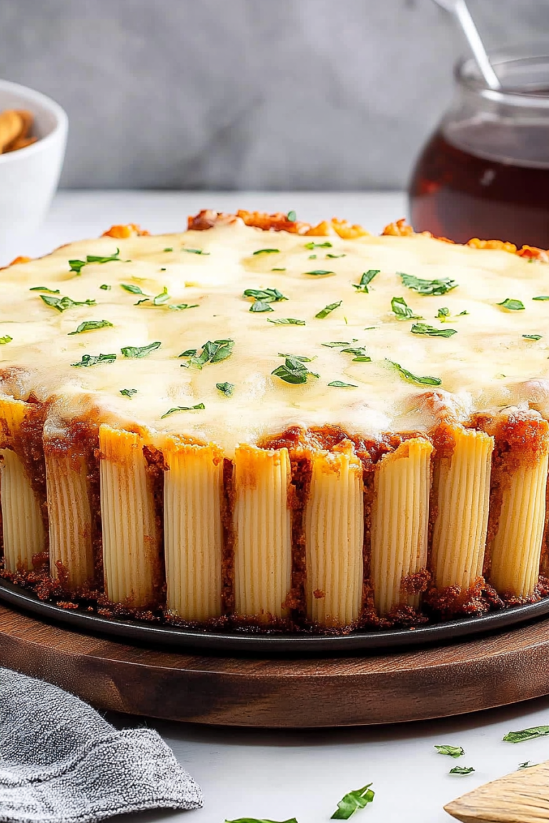 Honeycomb Pasta Cake