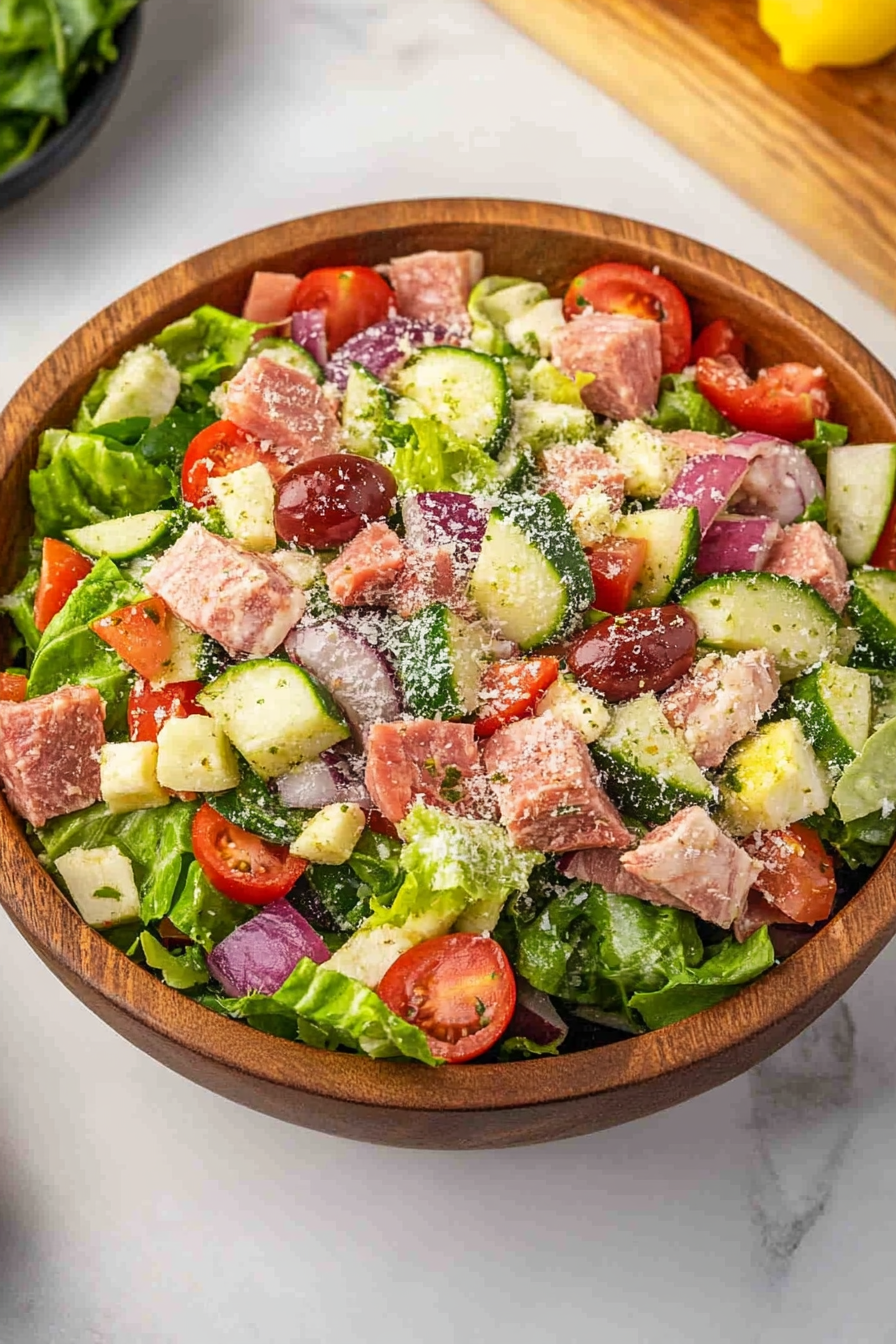 Italian sub salad