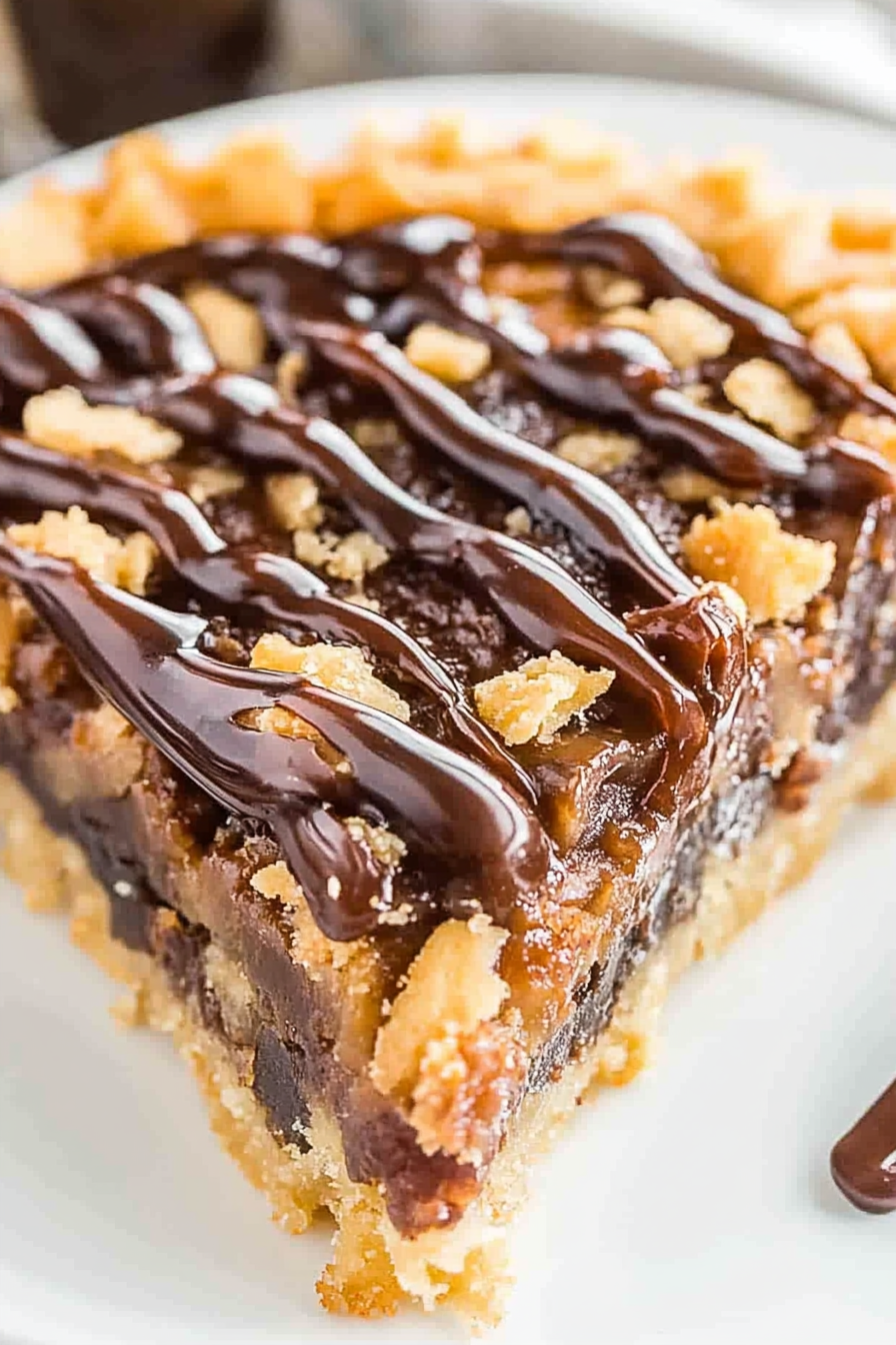 Samoas cookie pie