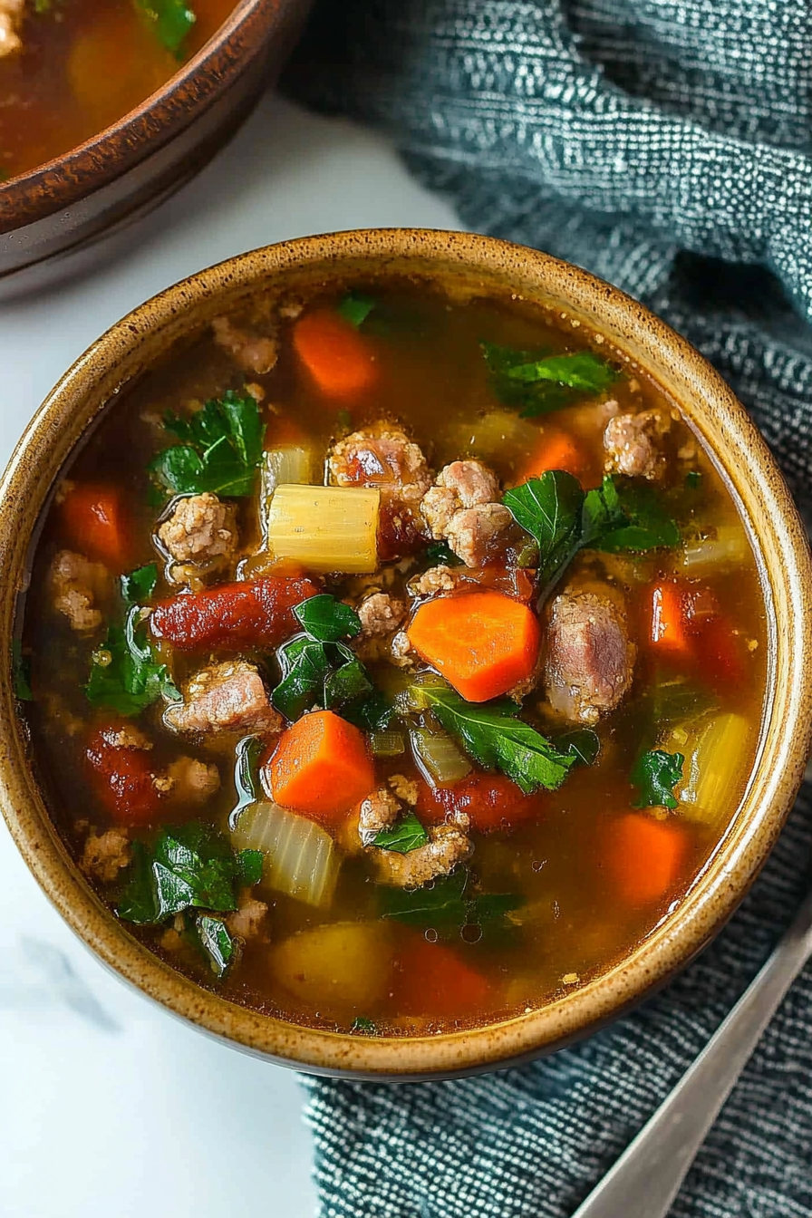 Sausage soup