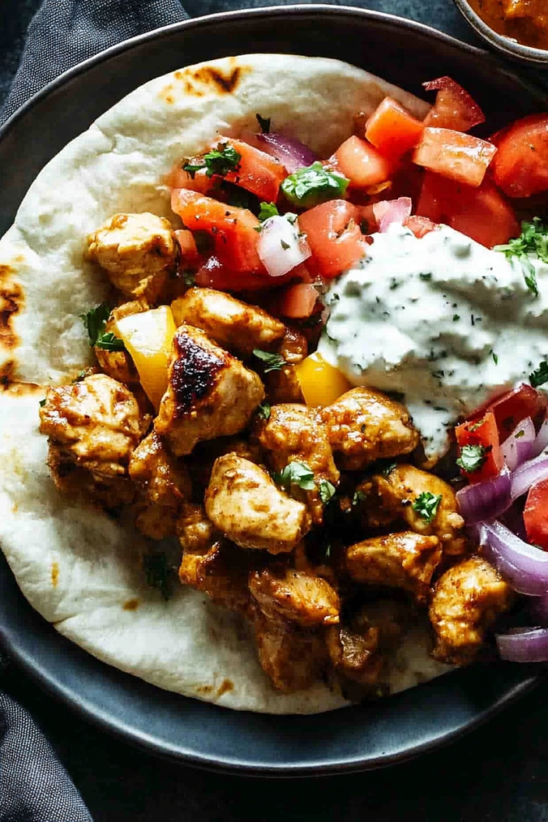 Sheet Pan Chicken Pitas