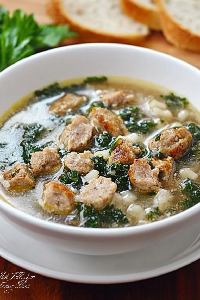 Turkey Sausage Soup