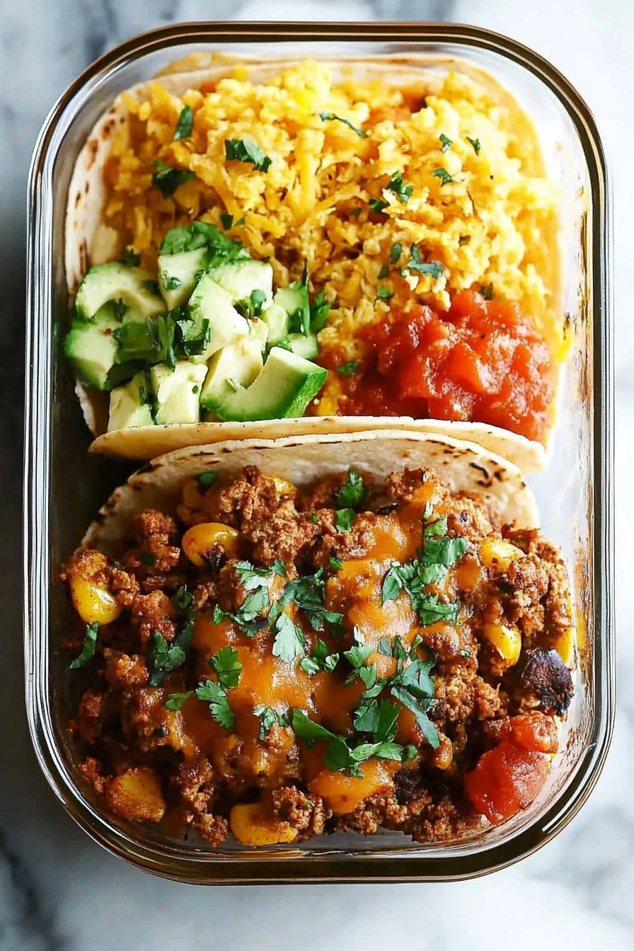 breakfast taco scramble
