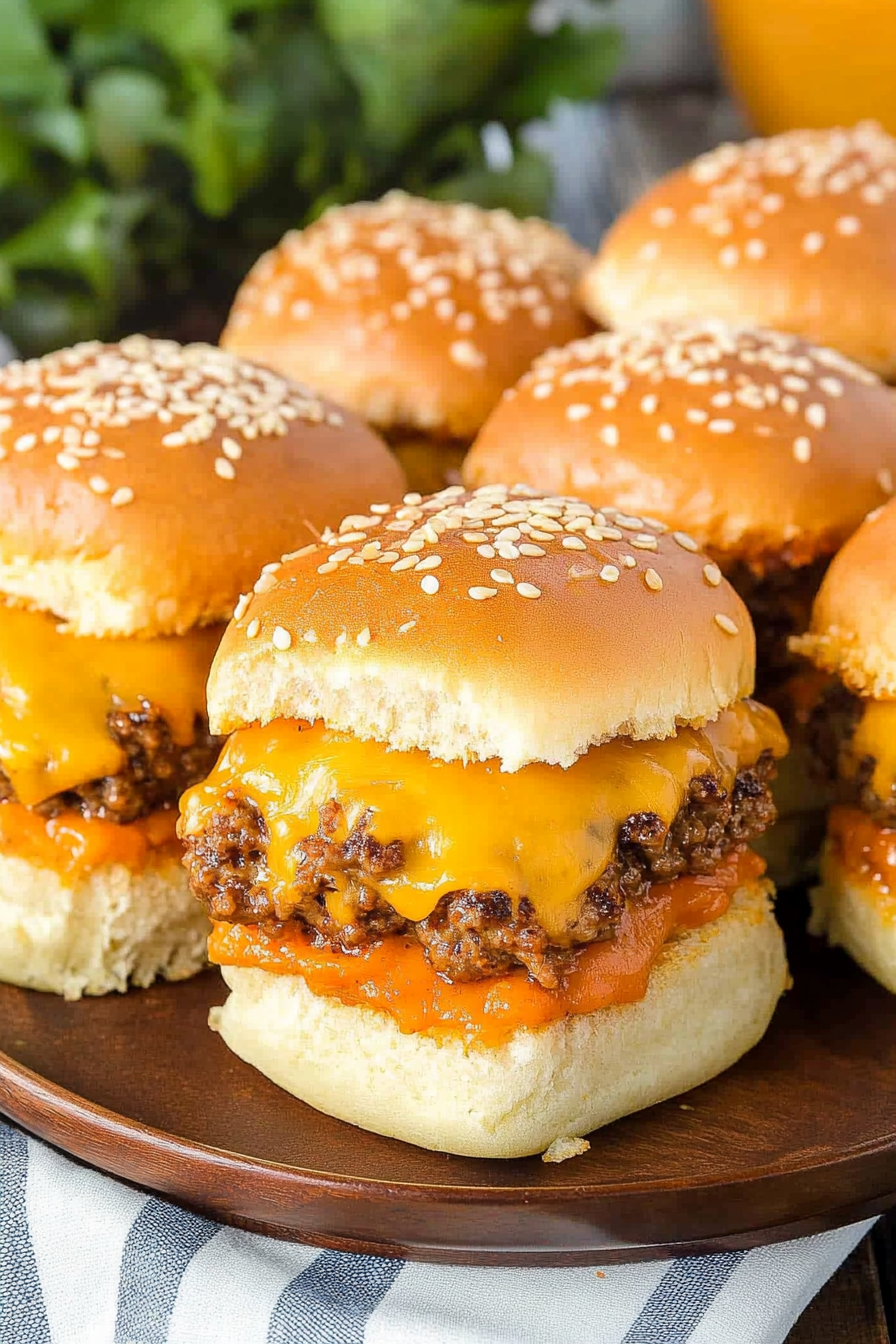 cheeseburger sliders