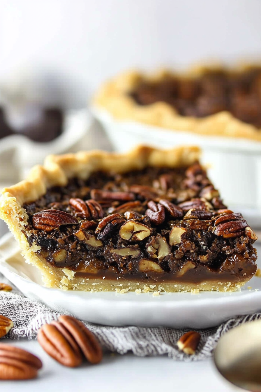 chocolate pecan pie