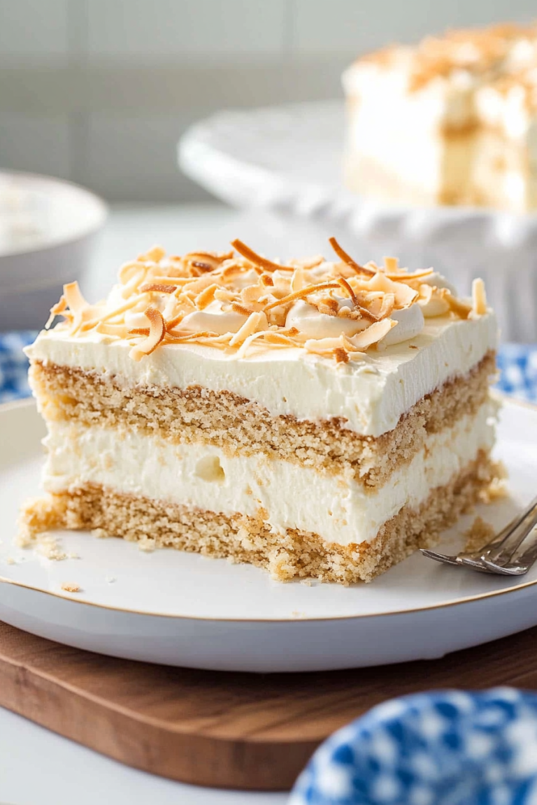 coconut icebox cake