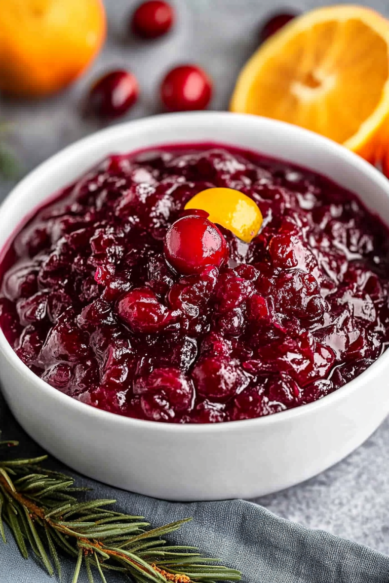 cranberry sauce