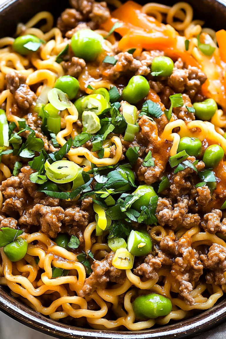 ground beef ramen
