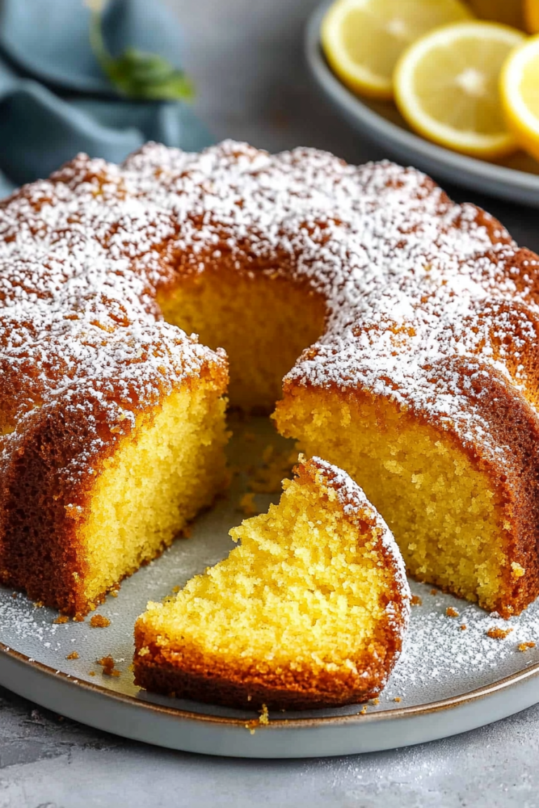 lemon butter cake