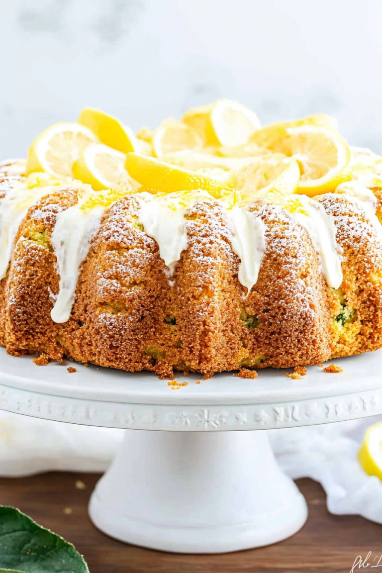 lemon zucchini cake