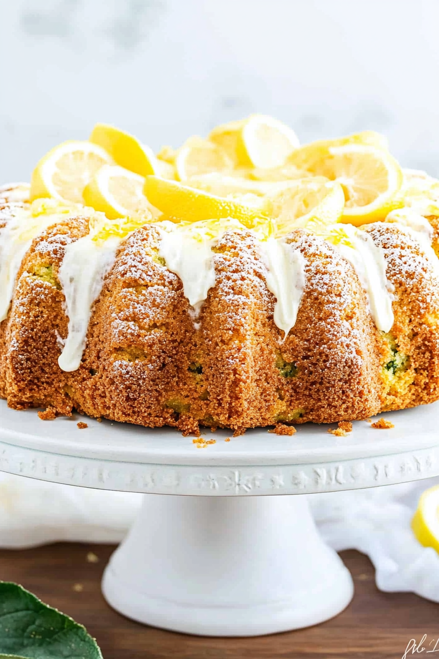 lemon zucchini cake