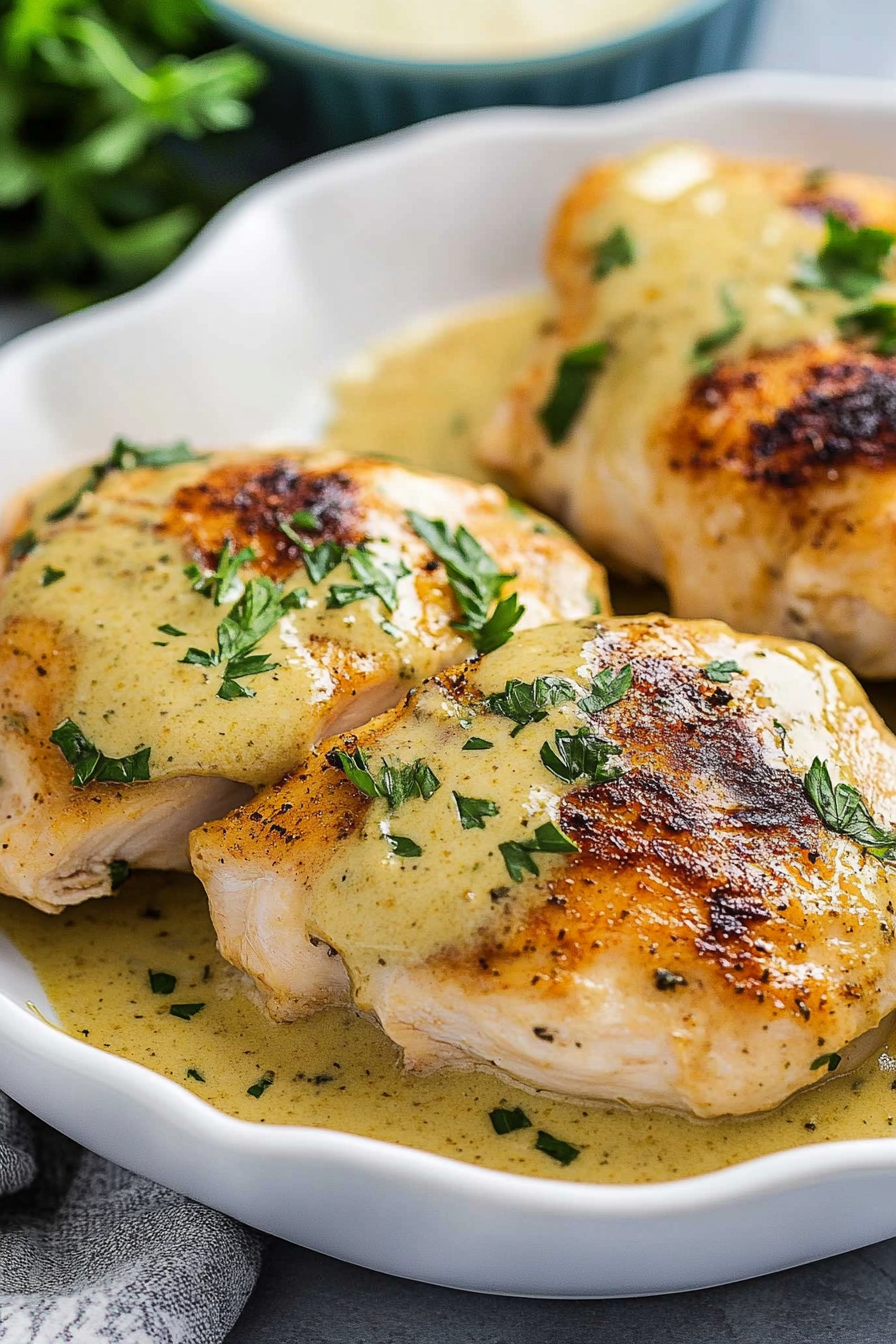 mustard chicken