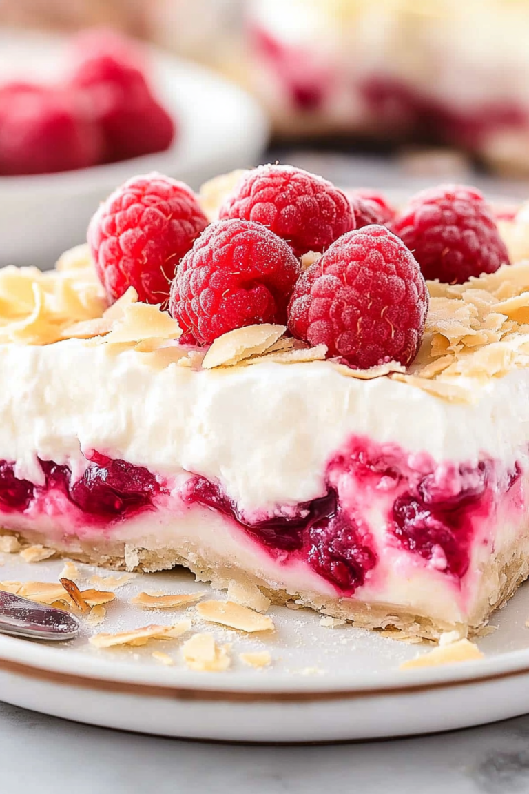raspberry lasagna