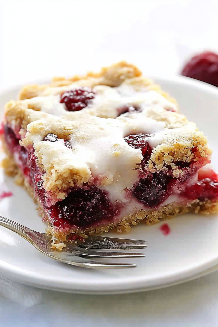 raspberry oatmeal bars