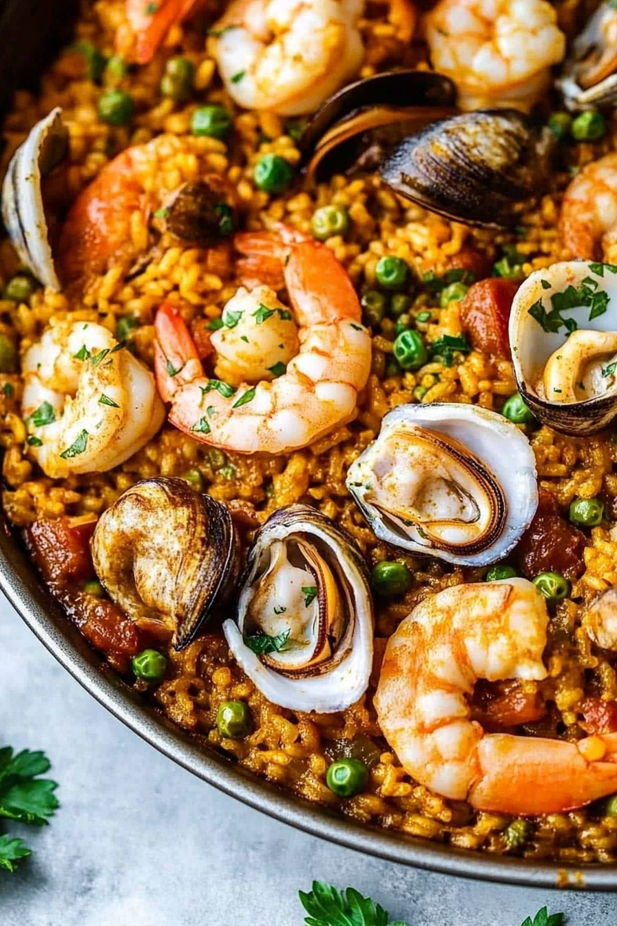 seafood paella