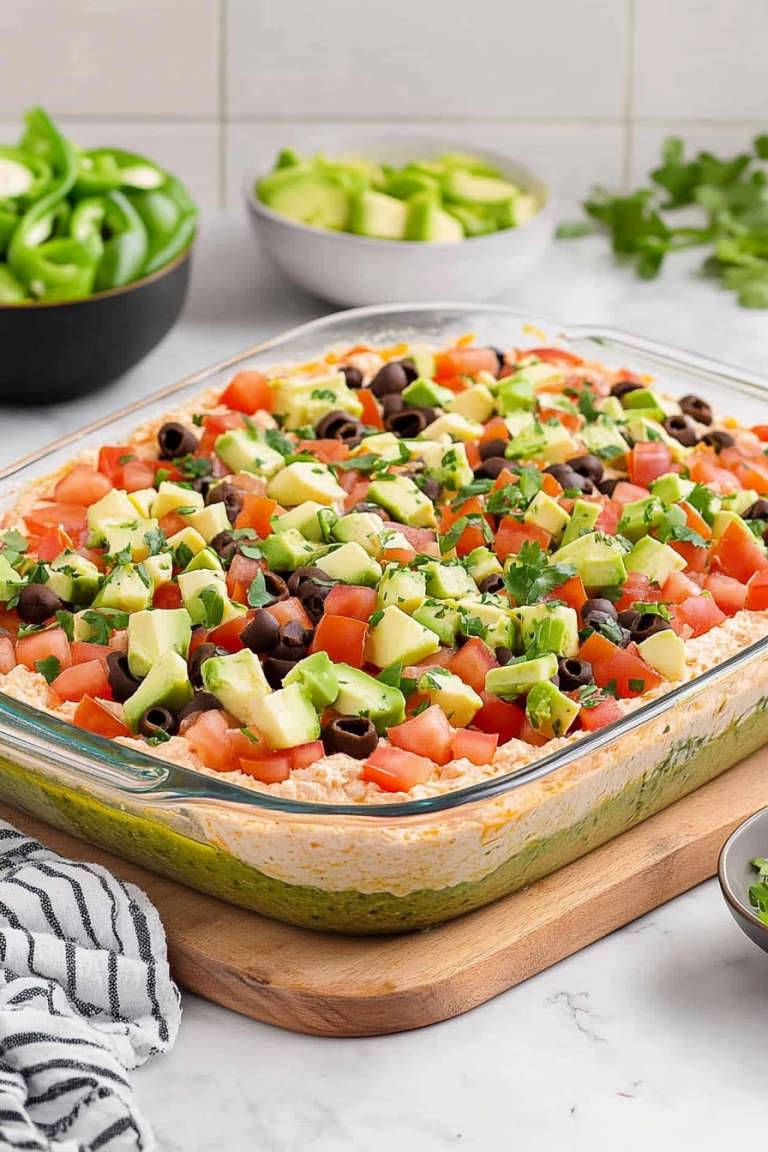 seven layer dip