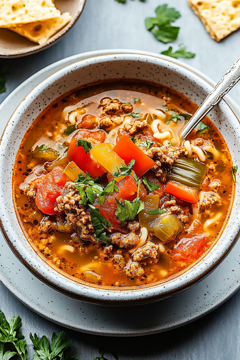 stuffed pepper soup