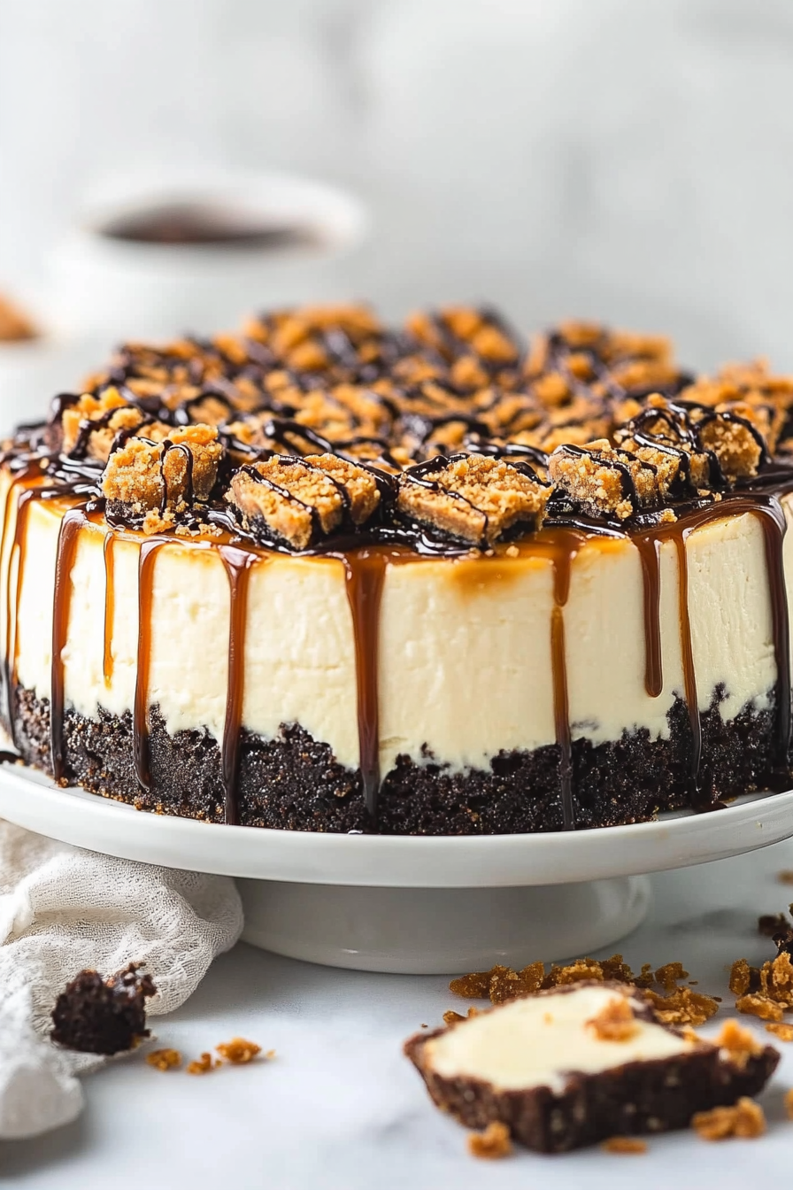 Samoa Cheesecake