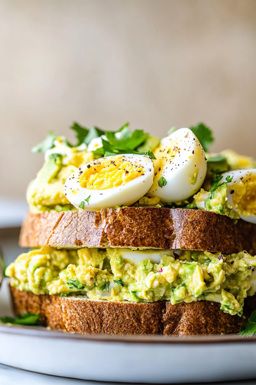 avocado egg salad