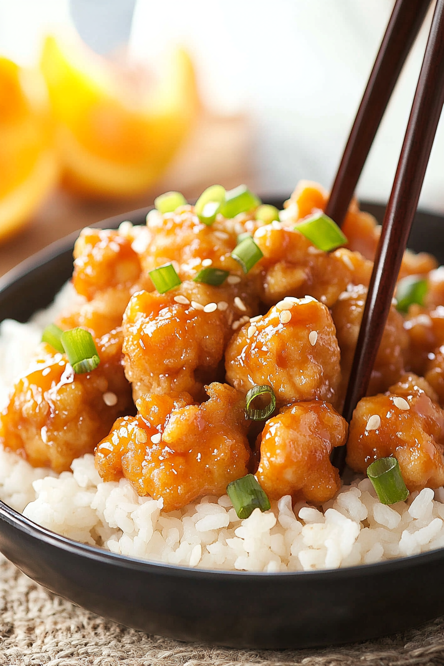 orange chicken