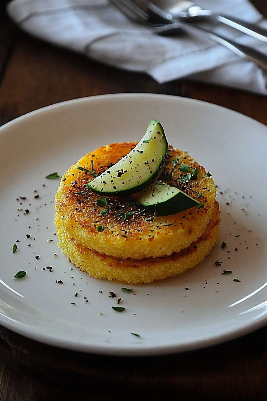 polenta cakes