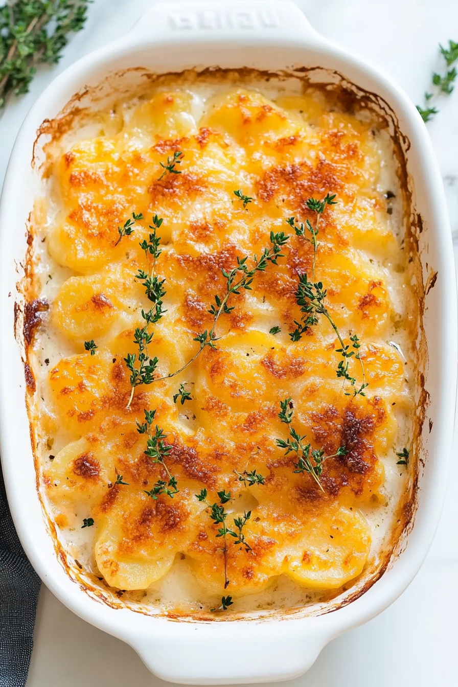scalloped potatoes