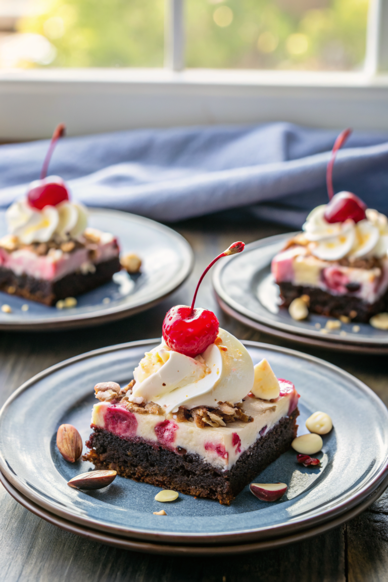 Banana Split Brownies