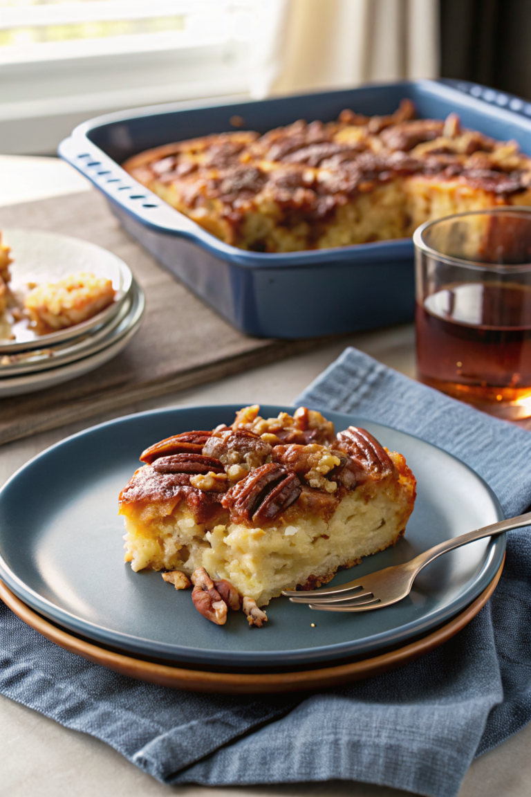 Caramel Pecan Breakfast Casserole