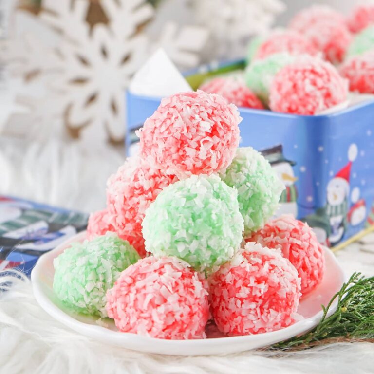 Christmas Jello Balls