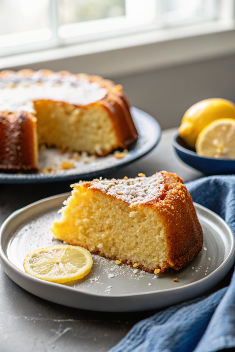Easy Lemon Butter Cake