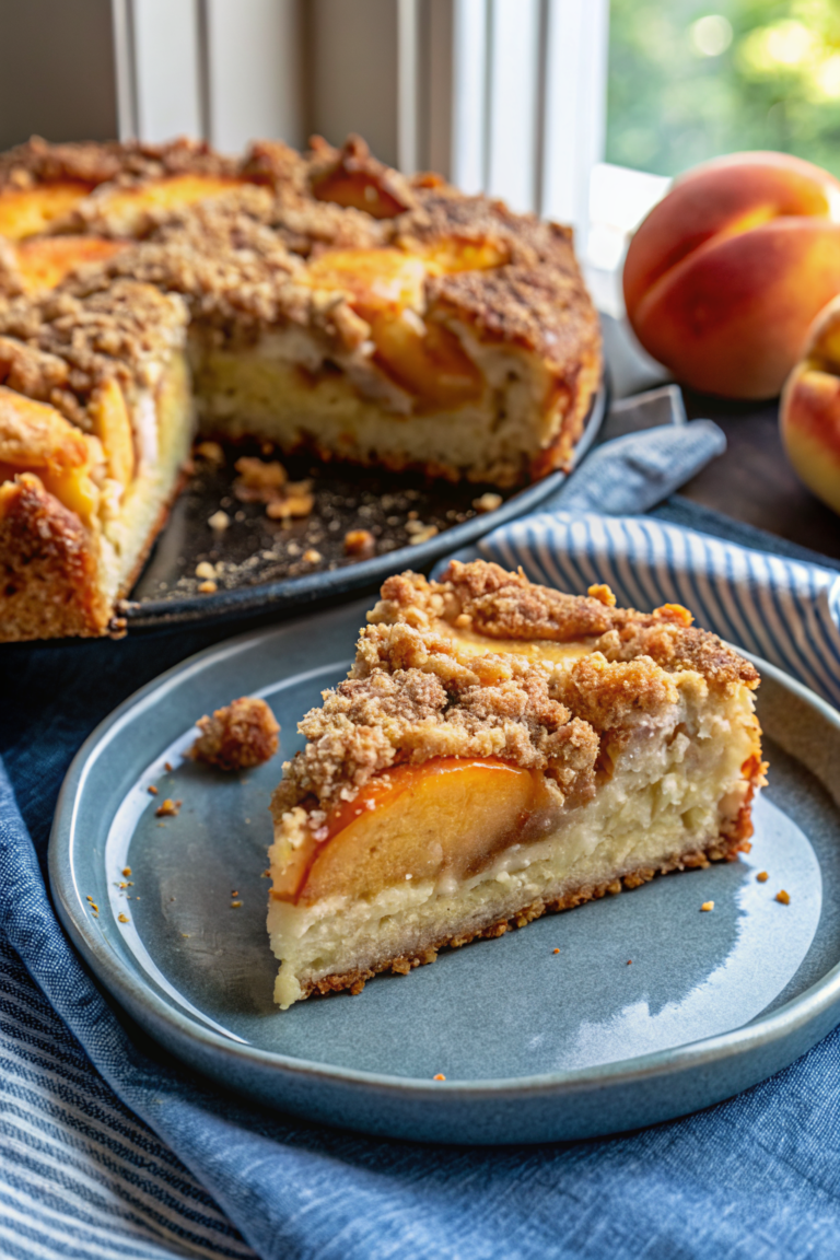 Peach Coffee Cake