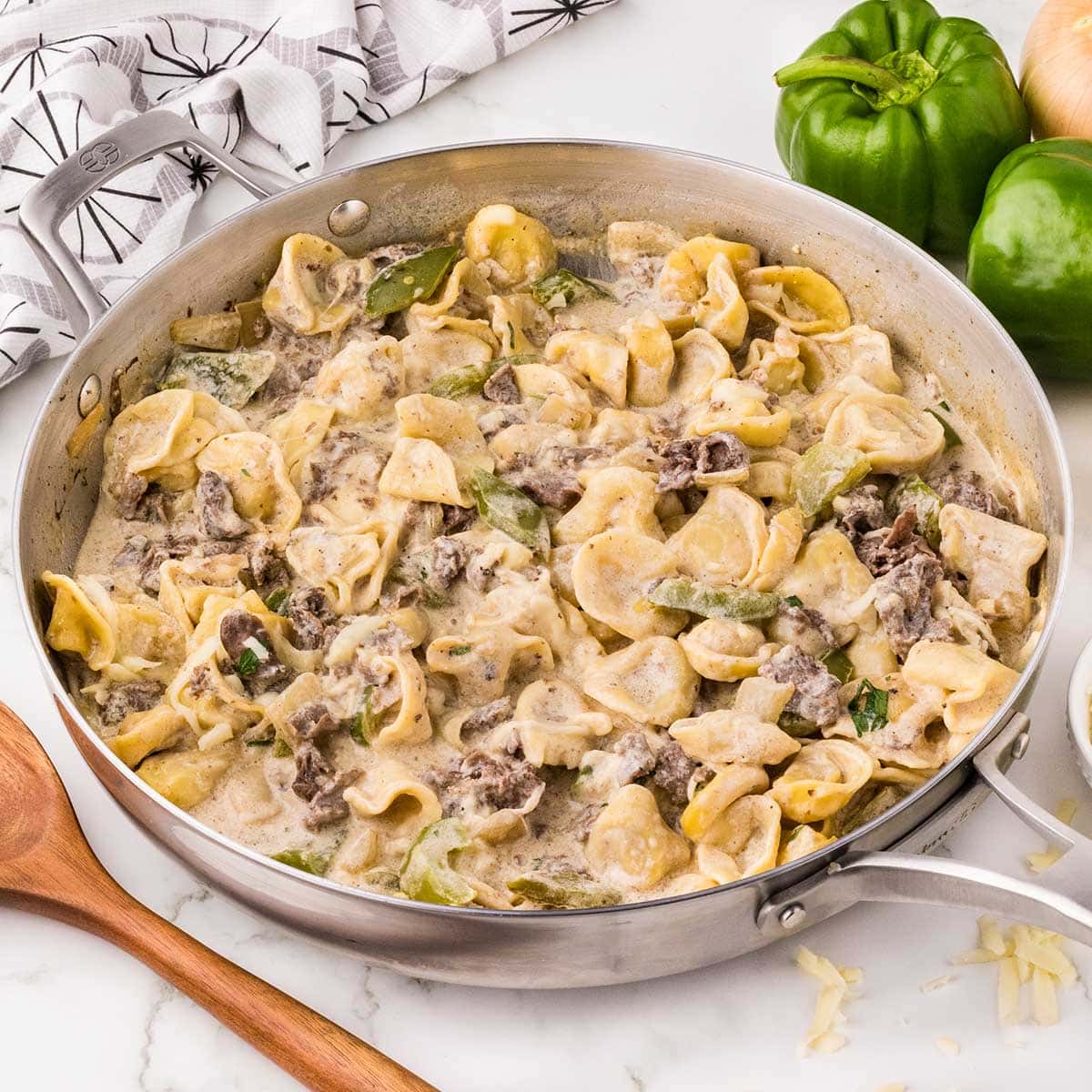 Philly Cheesesteak Tortellini
