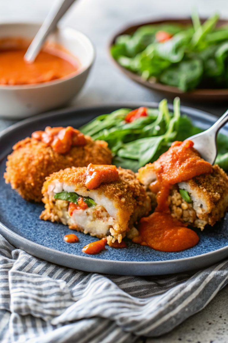 Stuffed Buffalo Chicken Breasts